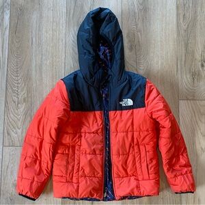 The North Face Reversible Boys Winter Jacket Size Small 7/8